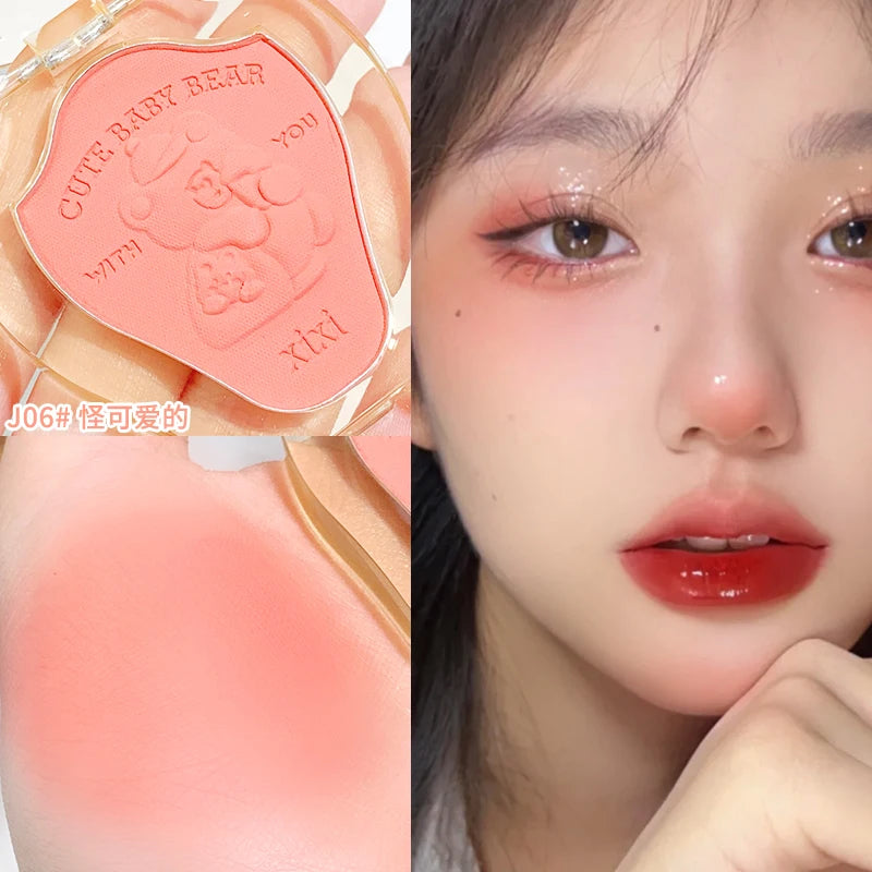 Cartoon Bears Blush – Soft Touch and Natural Color for a Doll-Like Rosy Glow