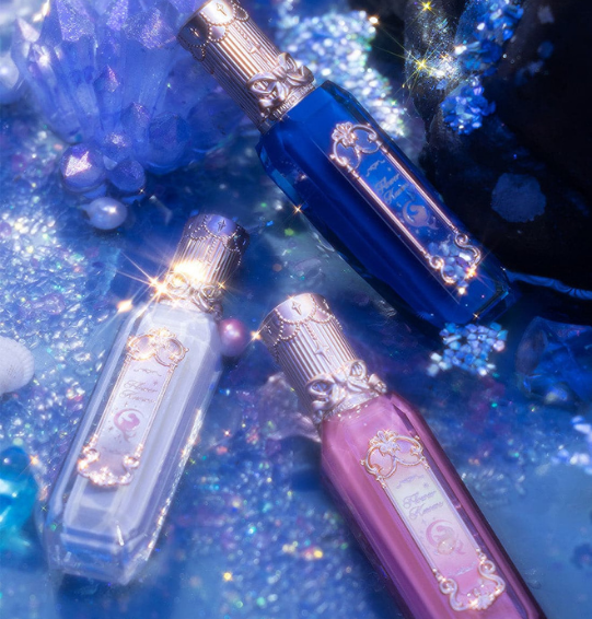 Gloss Labial Moonlight Mermaid Flower Knows – Brilho Espelhado Hidratante com Vitamina E