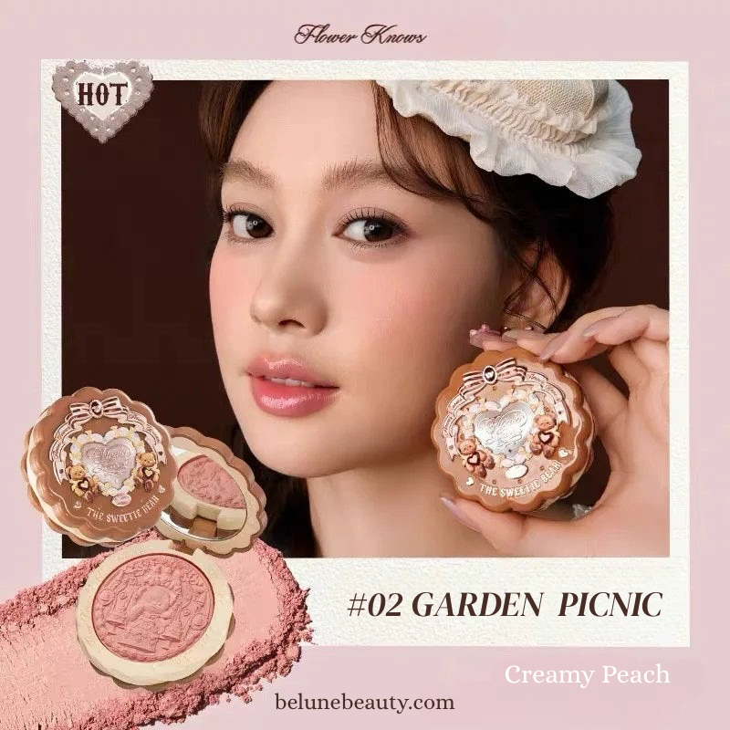 Blush The Sweetie Bear Flower Knows – Acabamento Radiante
