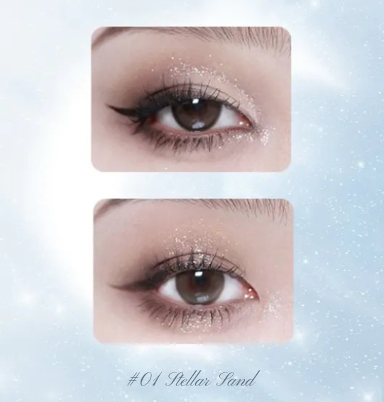 Moonlight Mermaid Palette – Flower Knows 5 Cores: Matte, Shimmer e Glitter com Efeito Camaleônico e Acabamento à Prova d’Água