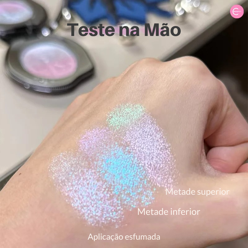 Blush Peach Series Girlcult Multiuso 3 em 1 (Blush, Sombra, Iluminador, Balm)