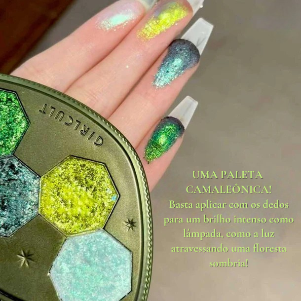 Paleta de Sombras Psicodélicas - GIRLCULT