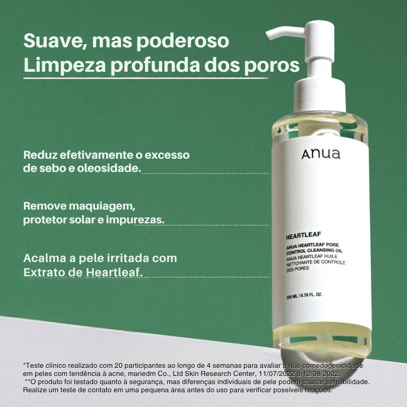 Óleo de Limpeza Anua - Heartleaf Pore Control