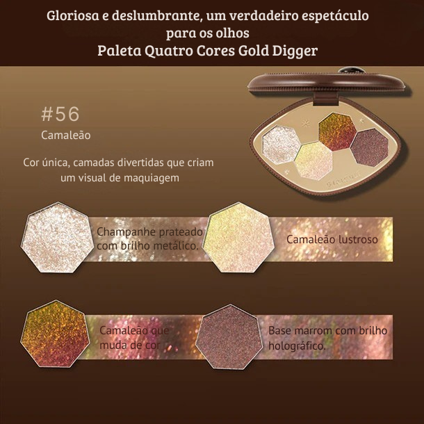 Paleta de Sombras Psicodélicas - GIRLCULT