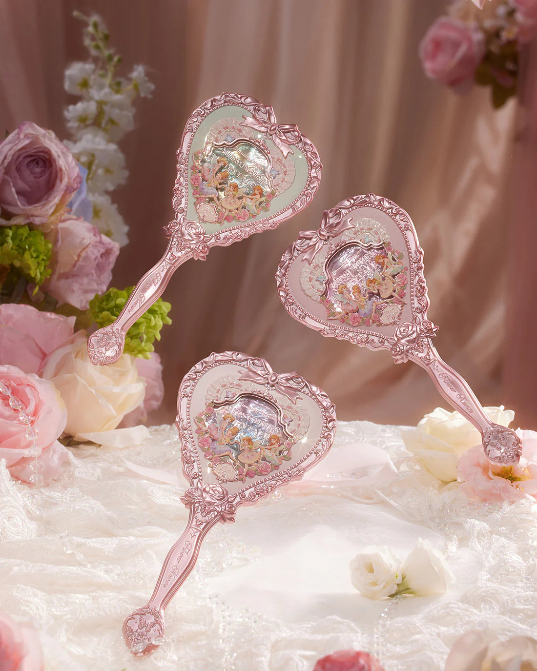 Espelho de Mão Flower Knows Midsummer Fairytales – Luxo Encantado