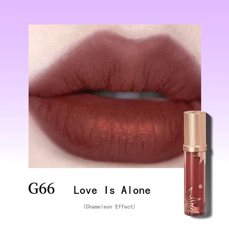 Girlcult Love Talk Series Velvet Lip Glaze – Matte & Shimmer (À prova d’água)