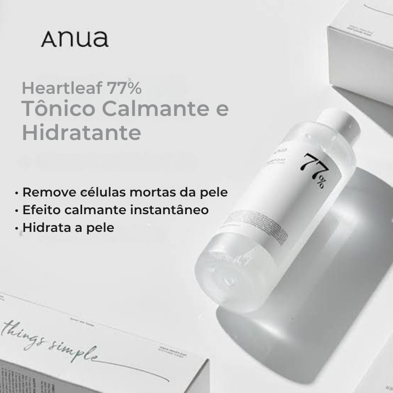 Tônico Calmante e Hidratante Anua Heartleaf 77%