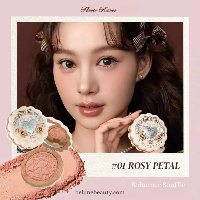 Blush The Sweetie Bear Flower Knows – Acabamento Radiante