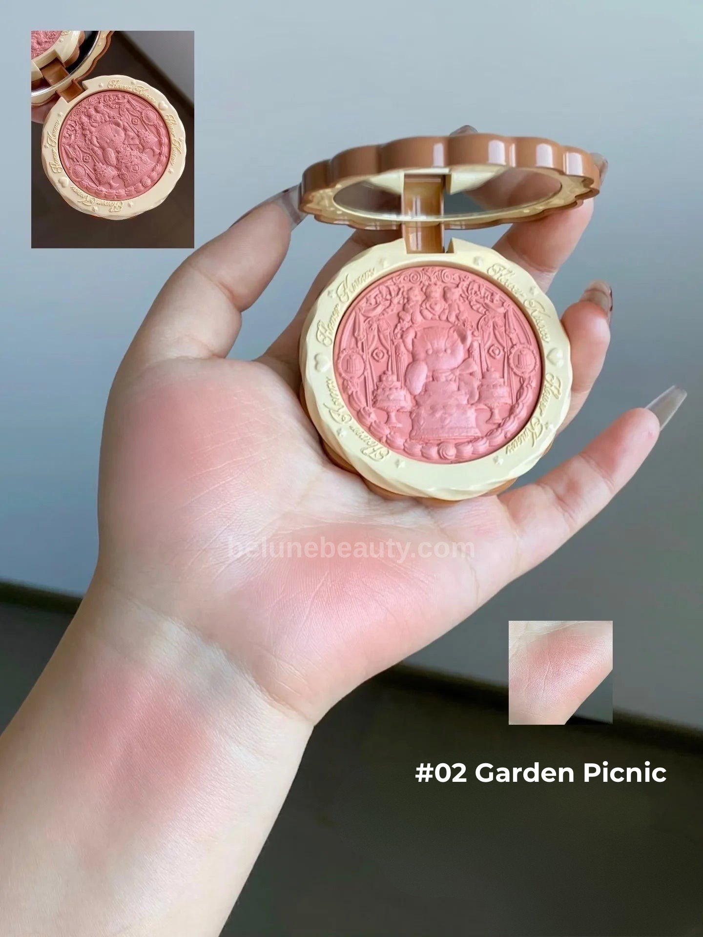 Blush The Sweetie Bear Flower Knows – Acabamento Radiante