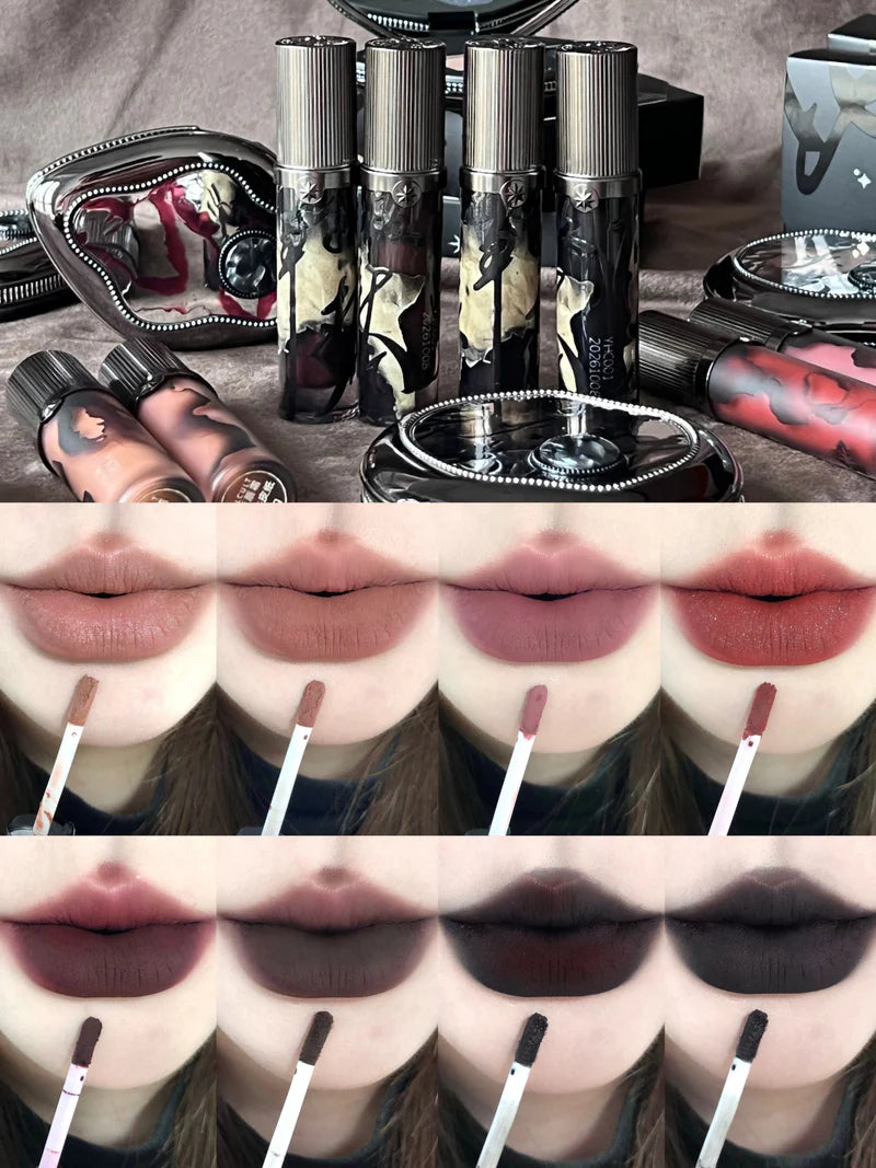 Girlcult Love Talk Series Velvet Lip Glaze – Matte & Shimmer (À prova d’água)