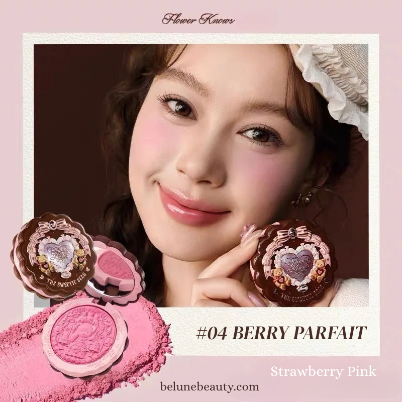 Blush The Sweetie Bear Flower Knows – Acabamento Radiante