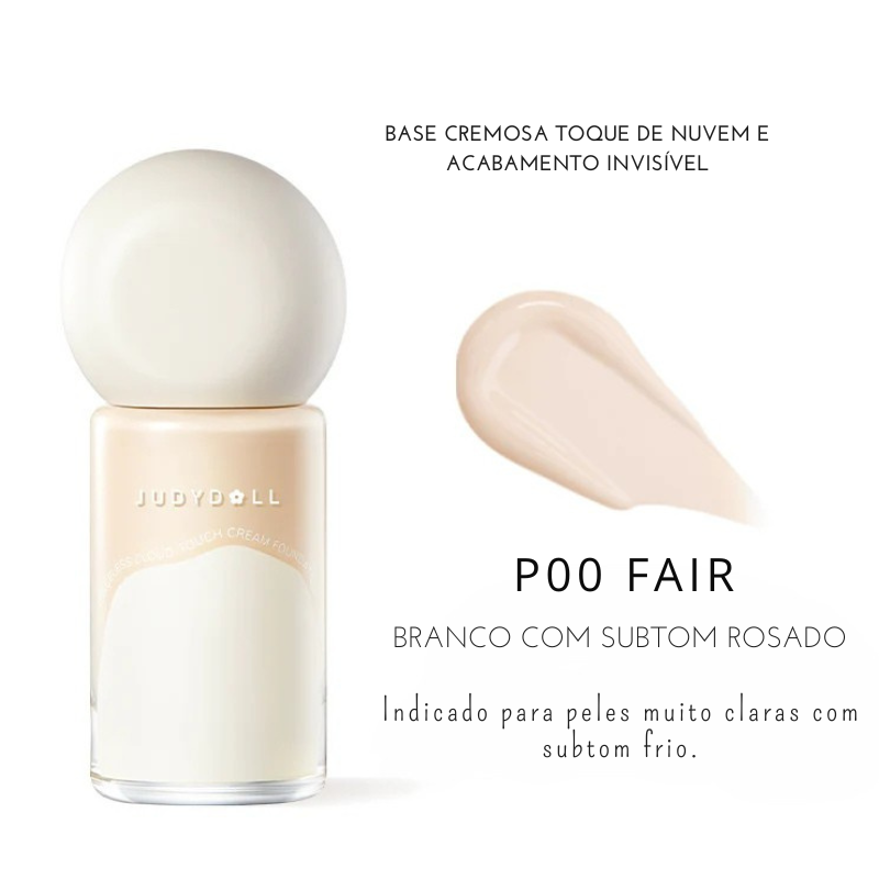 Base Líquida Hidratante Para Pele Oleosa Judydoll
