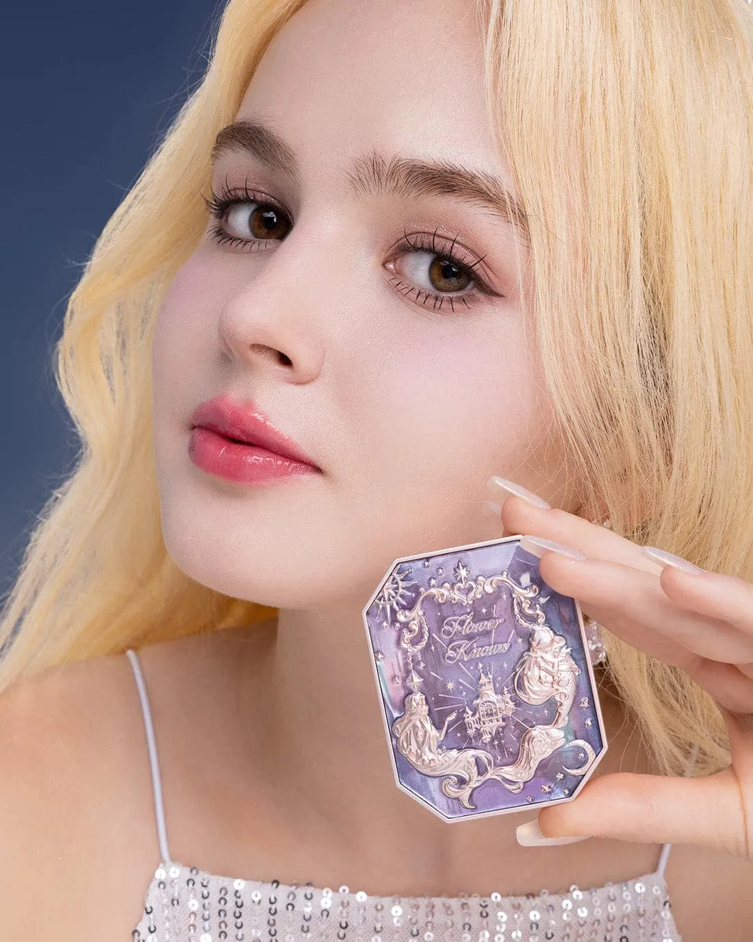 Blush em Pó com Efeito Degradê (Edição Limitada) – Flower Knows Moonlight Mermaid