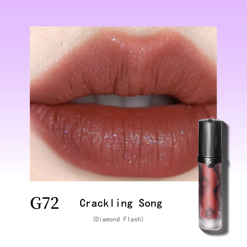 Girlcult Love Talk Series Velvet Lip Glaze – Matte & Shimmer (À prova d’água)