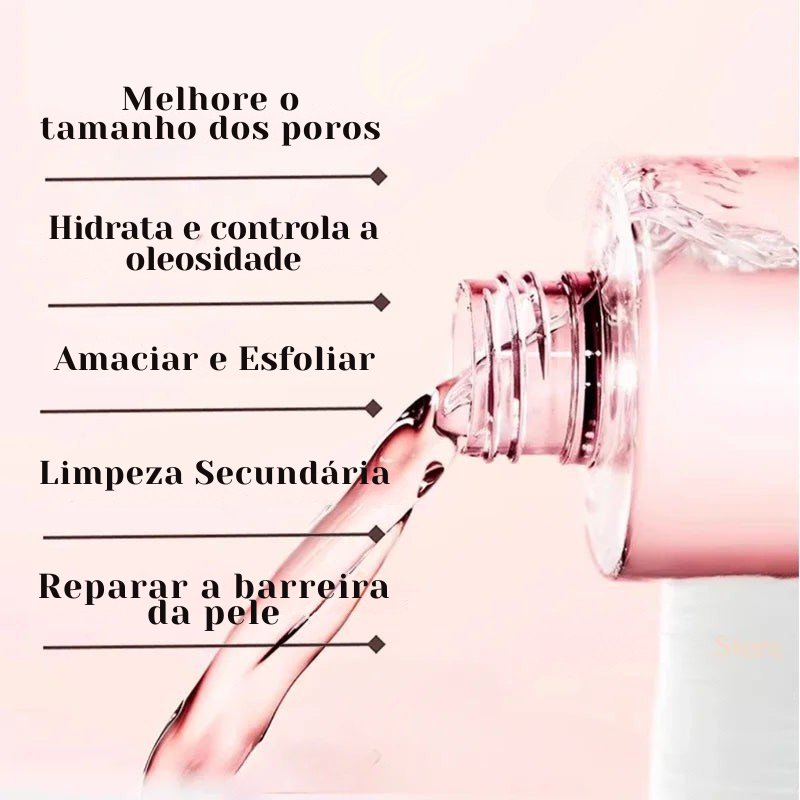 Kit Completo de Skincare Coreana com centella asiática e sal rosa
