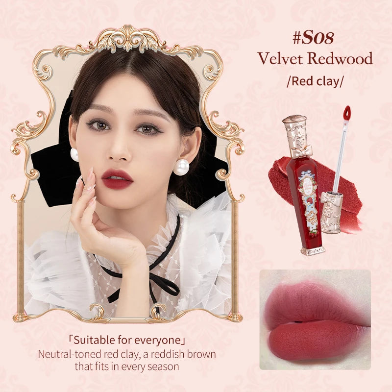Flower Knows Strawberry Rococo Cloud Lip Cream – Lip Tint Velvet com Efeito Nuvem