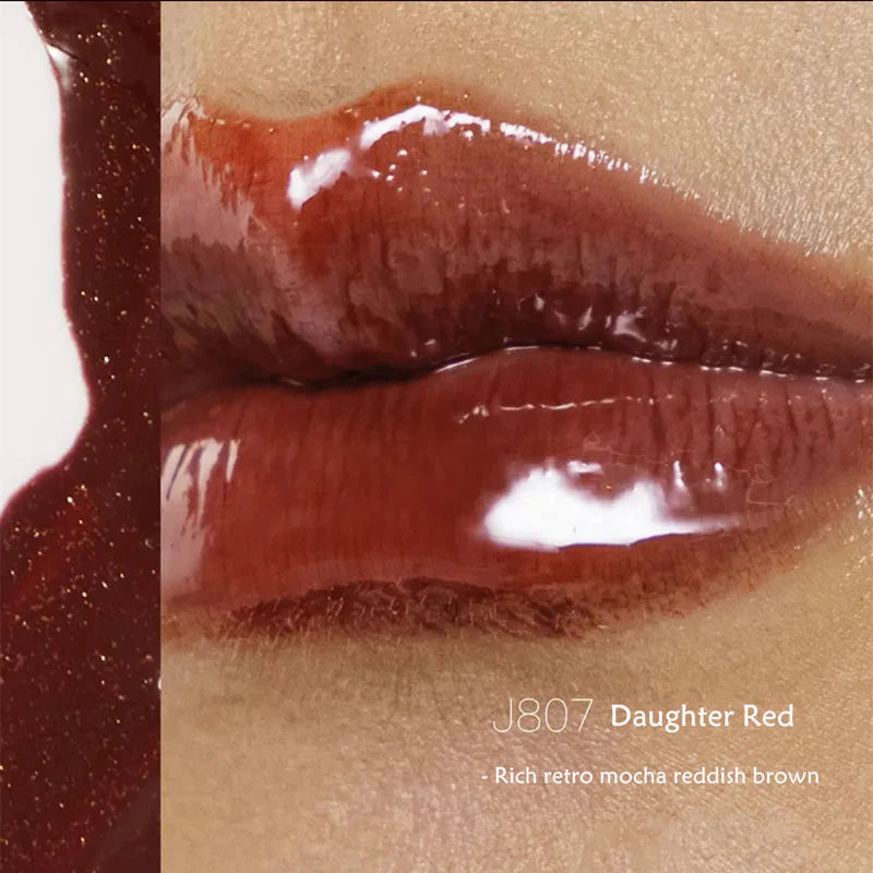 Gloss Gold Rush da Girlcult – Lip Glaze com Brilho Espelhado e Filme Protetor Não Transferível