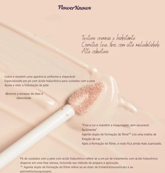 Corretivo Cremoso com Ácido Hialurônico Midsummer Fairytales - Flower Knows