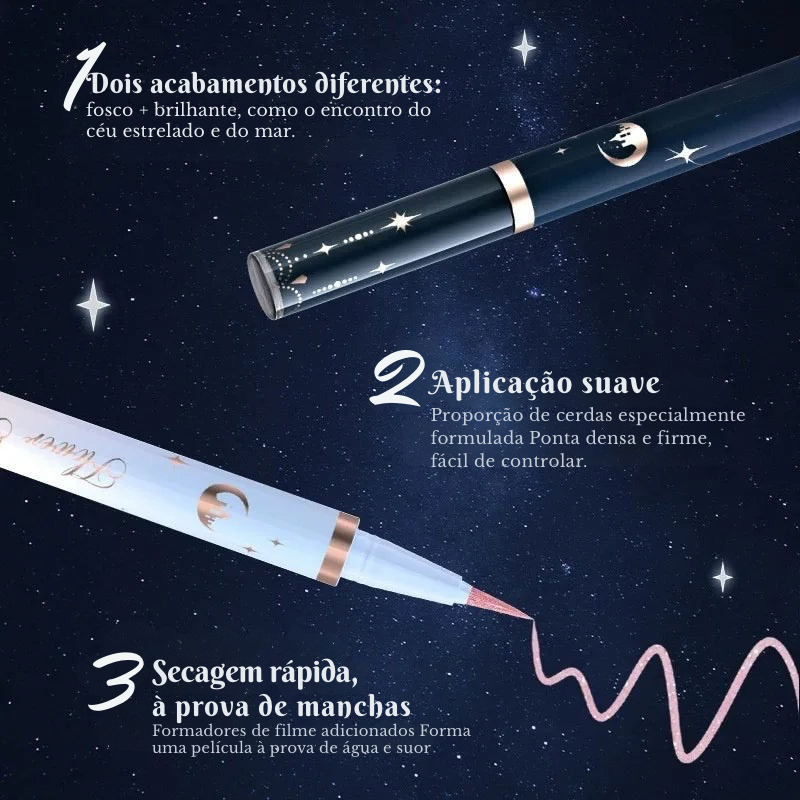Delineador Líquido à Prova d’Água – Flower Knows Moonlight Mermaid