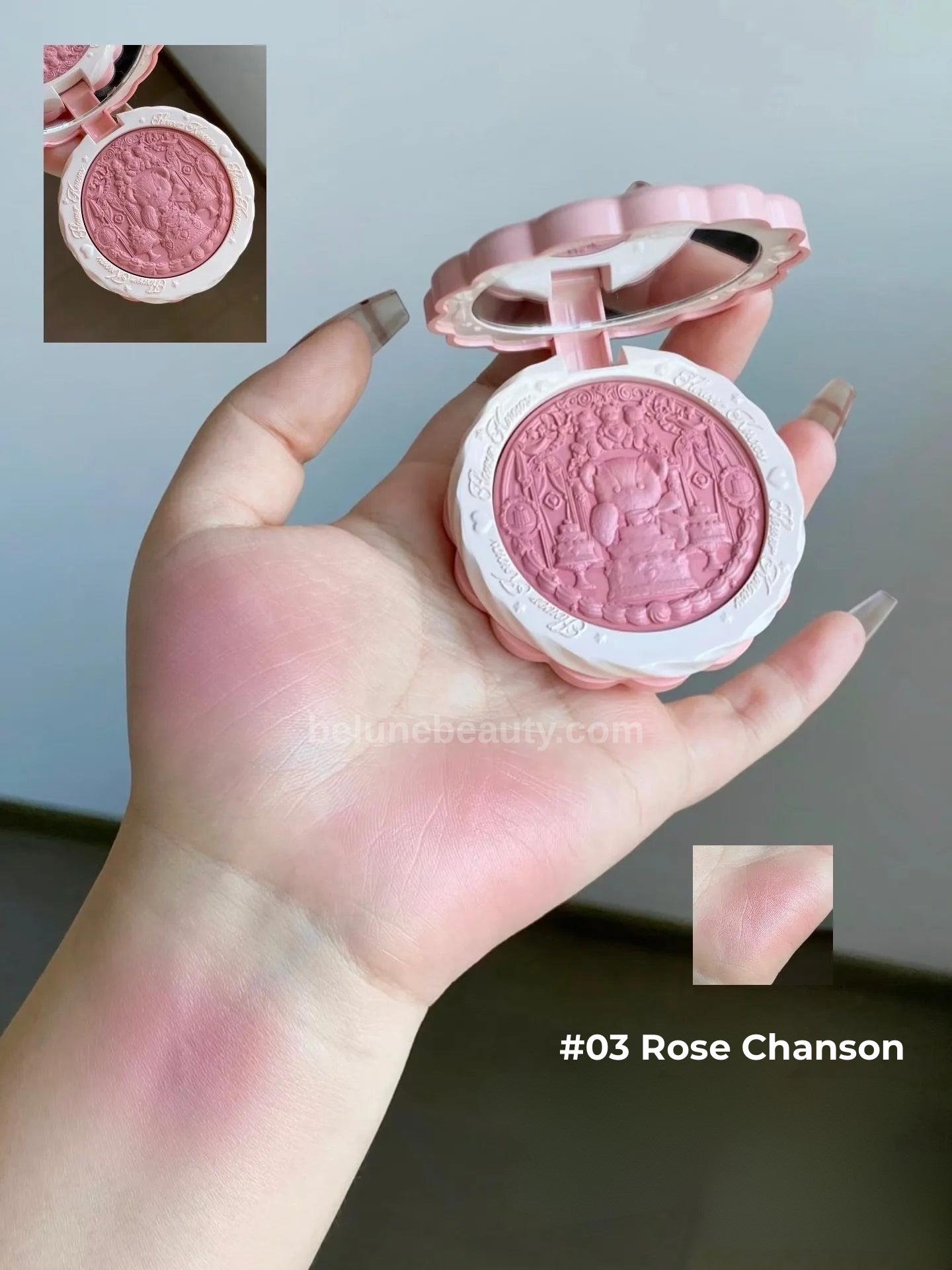 Blush The Sweetie Bear Flower Knows – Acabamento Radiante