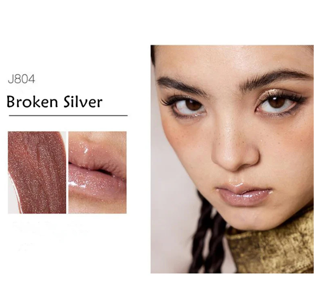 Gloss Gold Rush da Girlcult – Lip Glaze com Brilho Espelhado e Filme Protetor Não Transferível