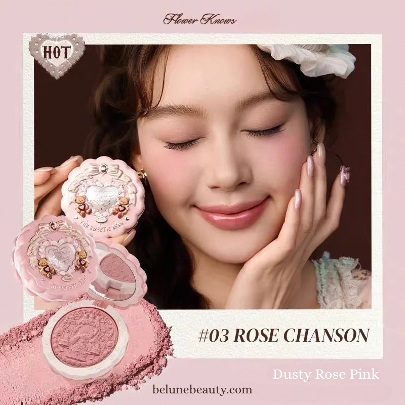 Blush The Sweetie Bear Flower Knows – Acabamento Radiante