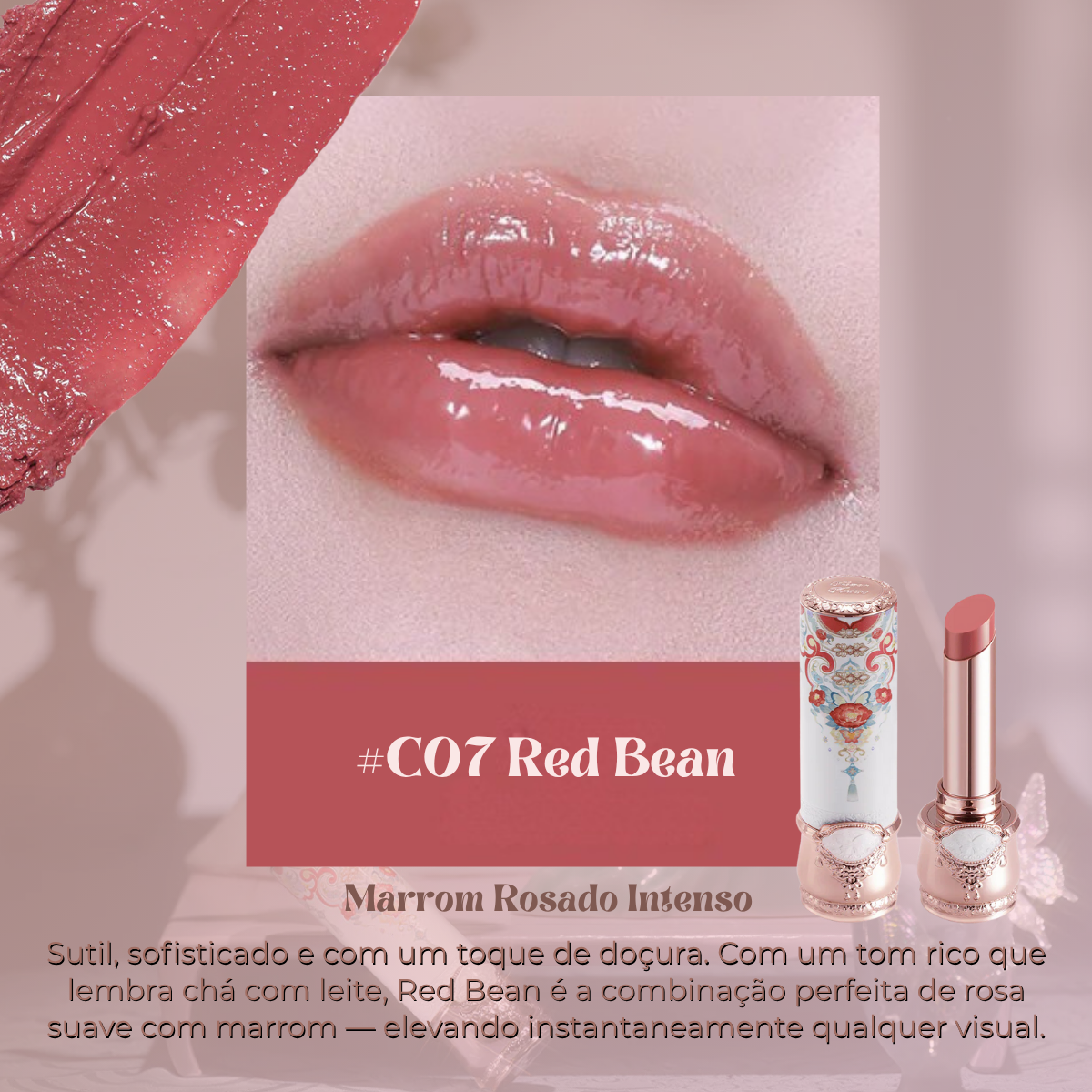 Batom Brilhante Butterfly Cloud com Acabamento Glossy