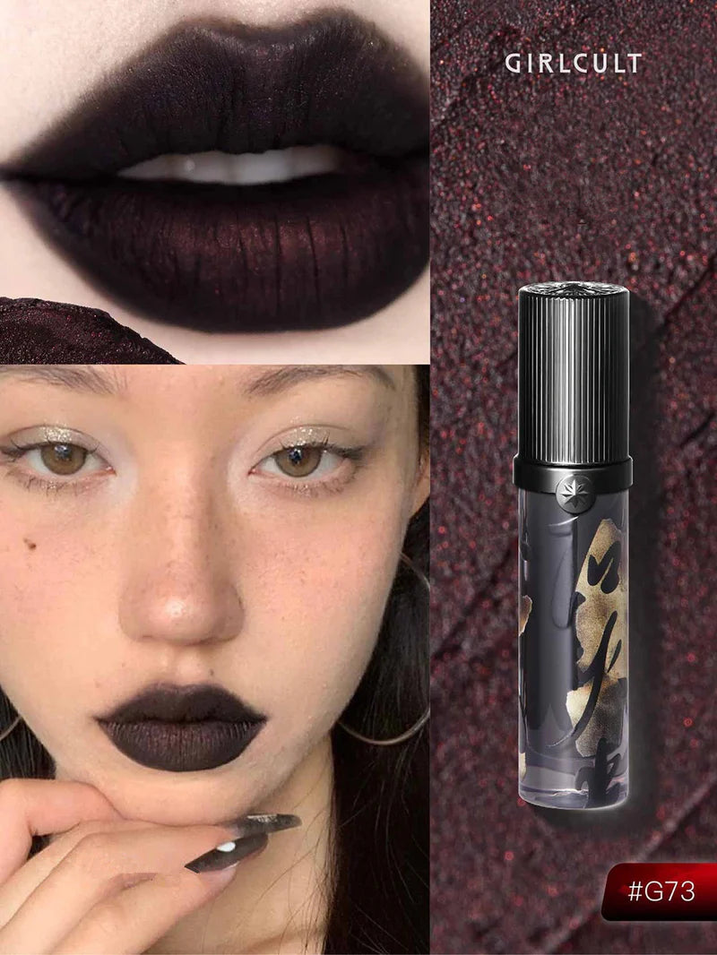 Girlcult Love Talk Series Velvet Lip Glaze – Matte & Shimmer (À prova d’água)