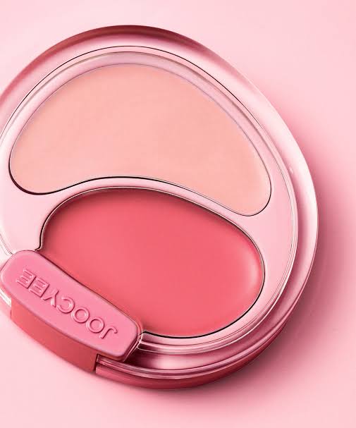 Joocyee Two-Color Cream Blusher – Duo Multifuncional para Bochechas e Lábios