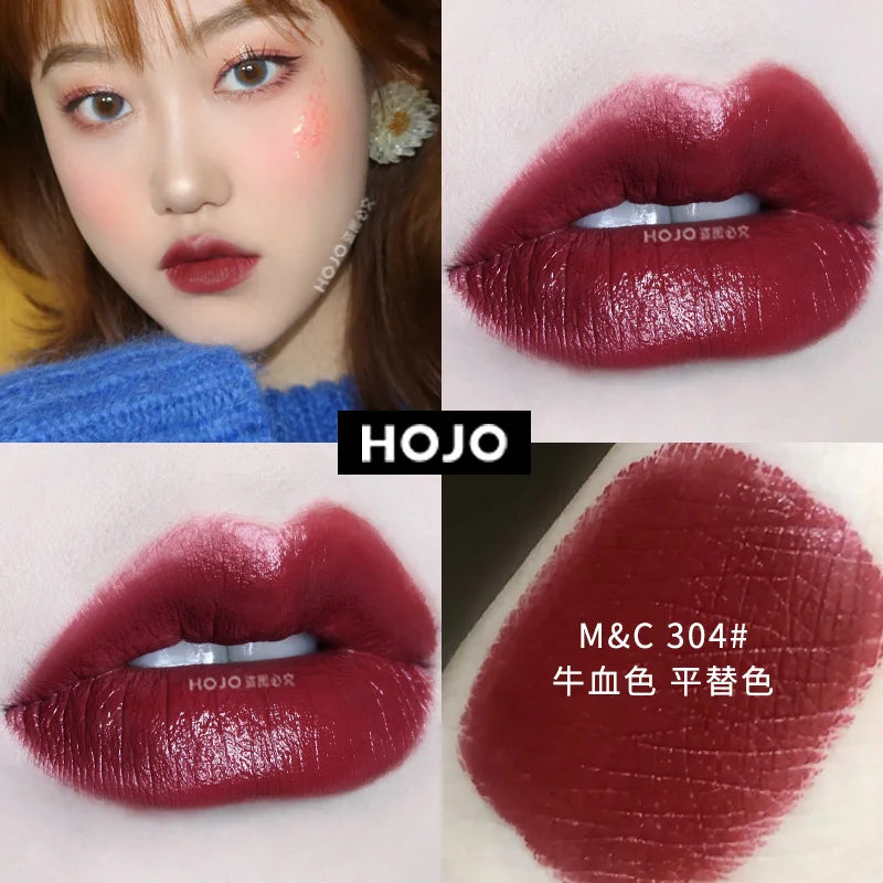 Batom Mousse Aveludado HOJO Velvet Bloom – Efeito Matte Hidratante e Longa Duração