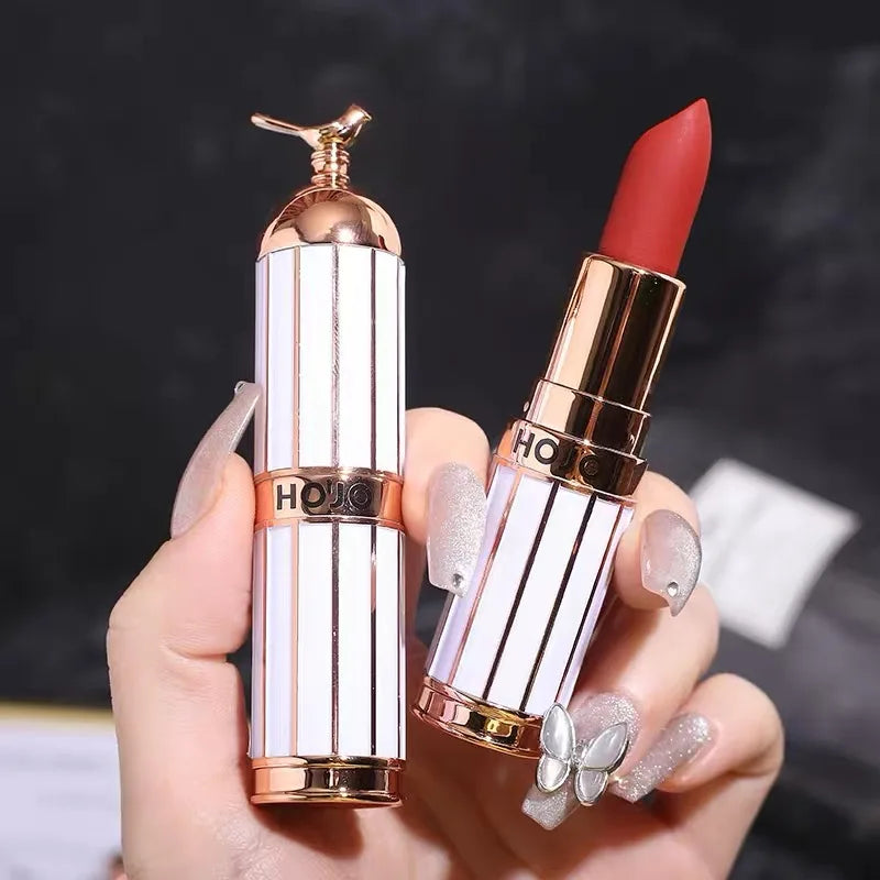 Batom Mousse Aveludado HOJO Velvet Bloom – Efeito Matte Hidratante e Longa Duração