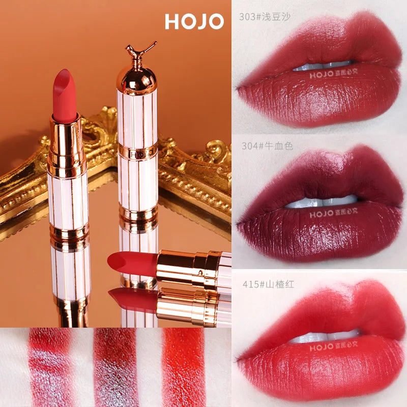 Batom Mousse Aveludado HOJO Velvet Bloom – Efeito Matte Hidratante e Longa Duração