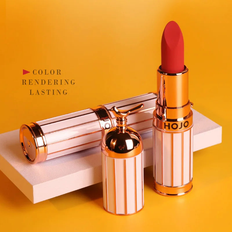 Batom Mousse Aveludado HOJO Velvet Bloom – Efeito Matte Hidratante e Longa Duração