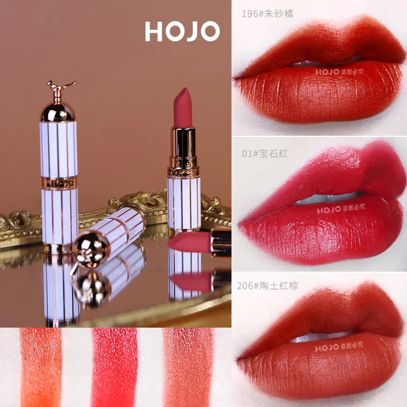 Batom Mousse Aveludado HOJO Velvet Bloom – Efeito Matte Hidratante e Longa Duração