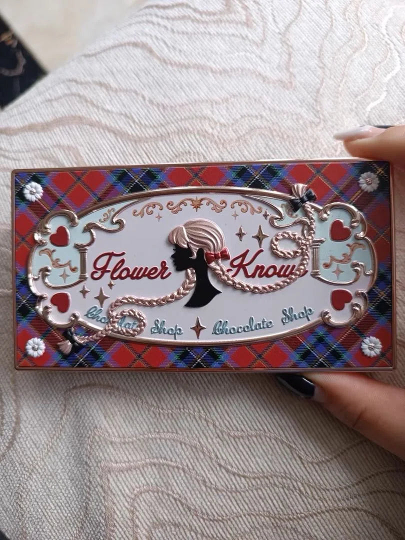 Flower Knows Chocolate Shop – Paleta de Sombras 8 Cores