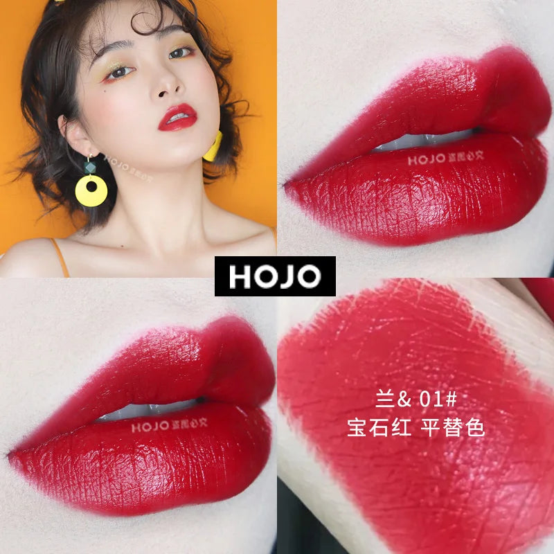 Batom Mousse Aveludado HOJO Velvet Bloom – Efeito Matte Hidratante e Longa Duração