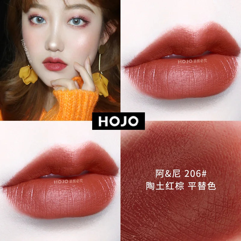 Batom Mousse Aveludado HOJO Velvet Bloom – Efeito Matte Hidratante e Longa Duração