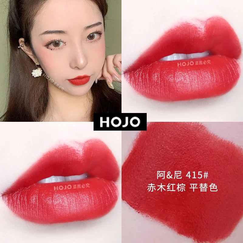Batom Mousse Aveludado HOJO Velvet Bloom – Efeito Matte Hidratante e Longa Duração