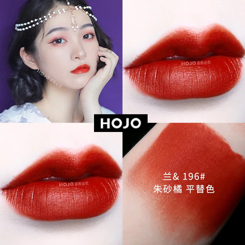 Batom Mousse Aveludado HOJO Velvet Bloom – Efeito Matte Hidratante e Longa Duração