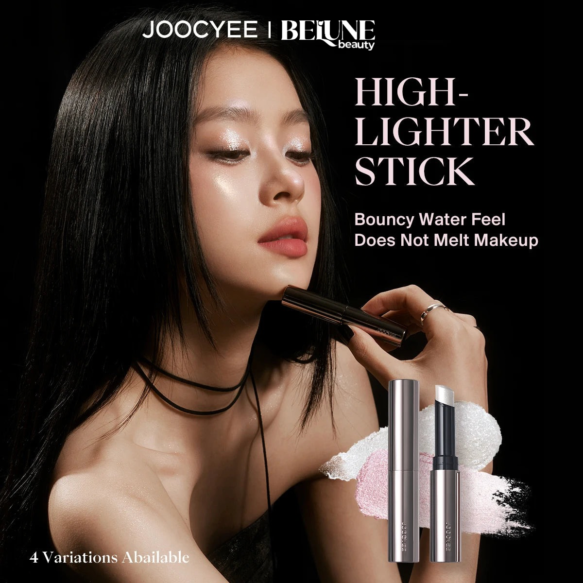 JOOCYEE Jelly Highlighter Stick iluminador em bastão glow natural