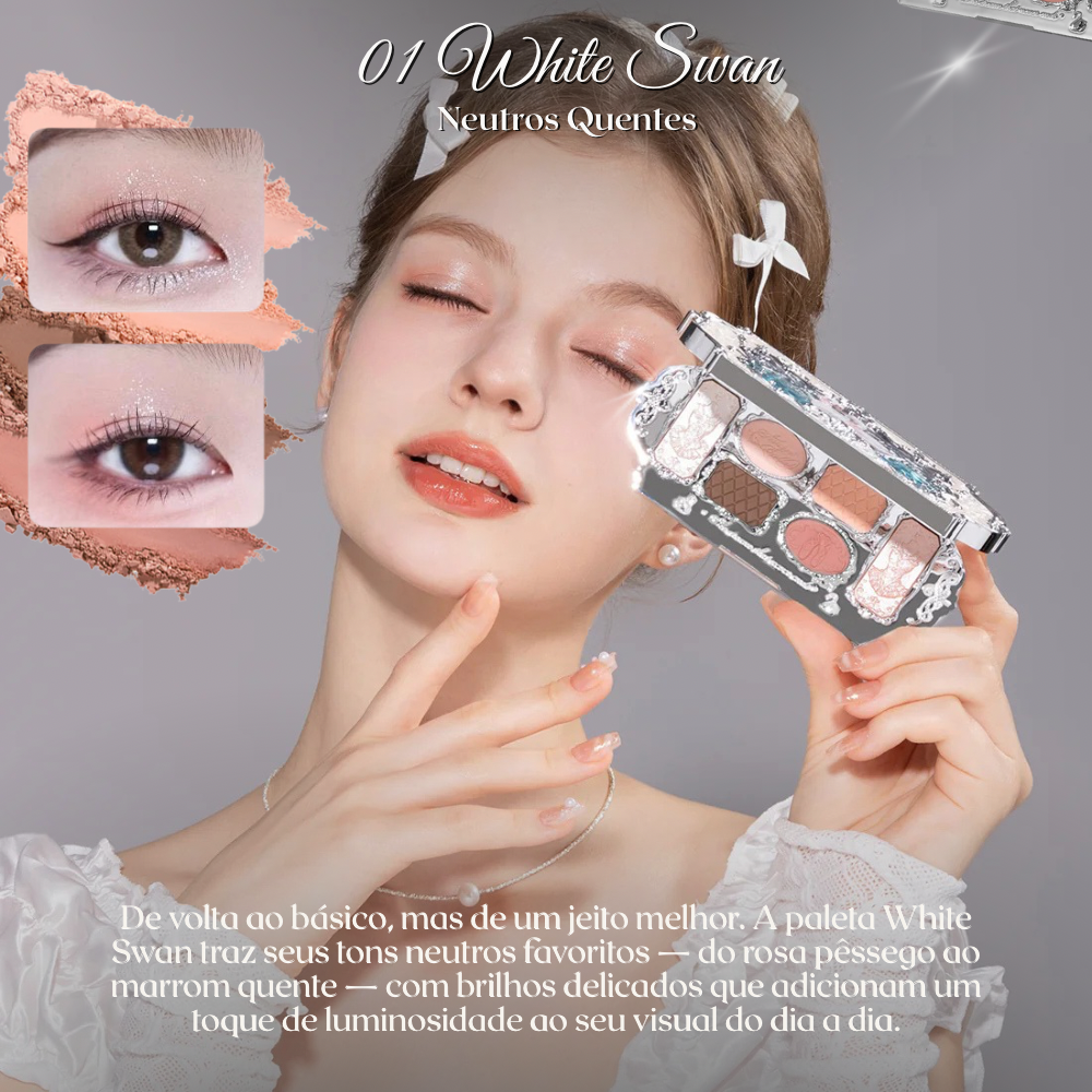 Paleta de Sombras Swan Ballet - Flower Knows