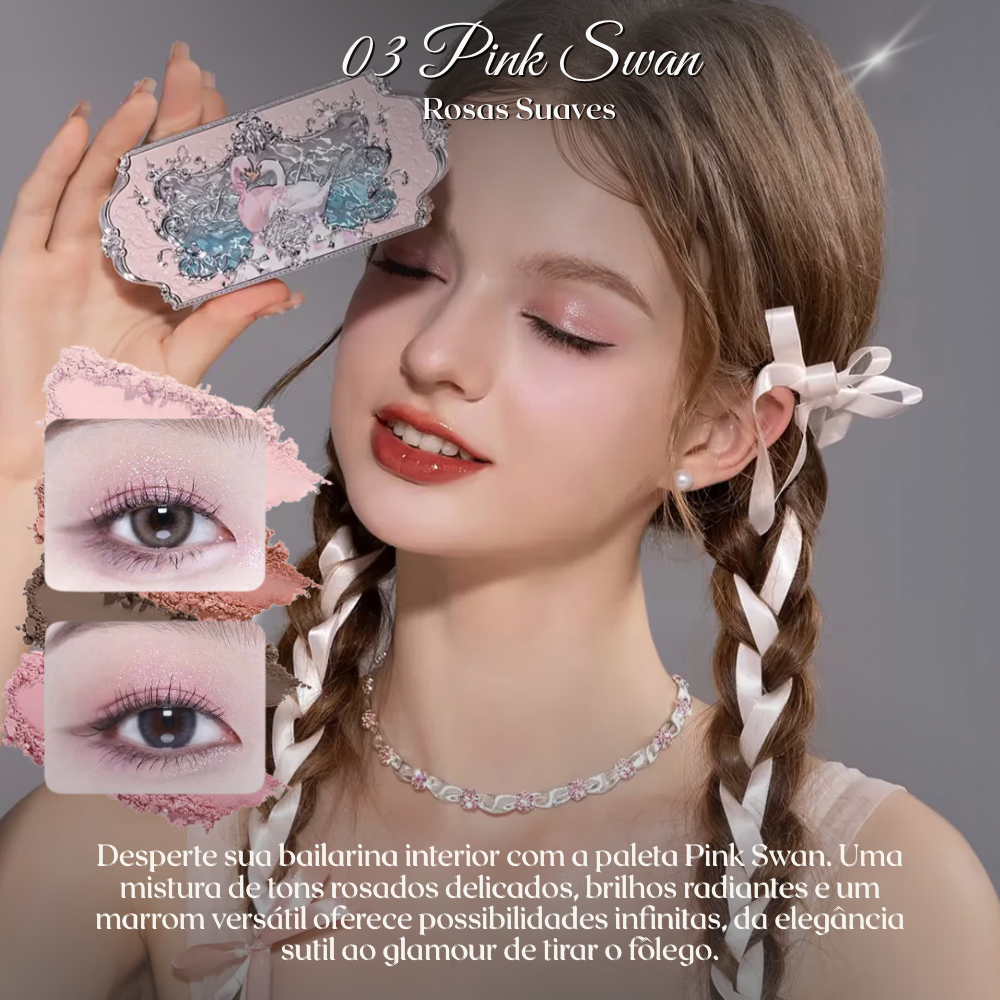 Paleta de Sombras Swan Ballet - Flower Knows
