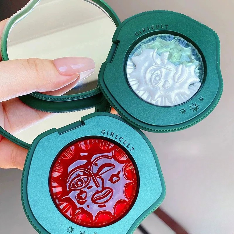 Blush Peach Series Girlcult Multiuso 3 em 1 (Blush, Sombra, Iluminador, Balm)