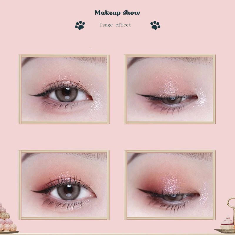 Paleta de Sombras Flower Knows Never’s Shop – 8 Cores Brilhantes