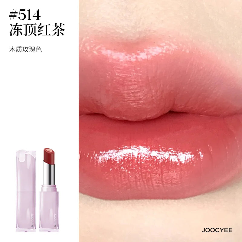 Batom Gem Sandwich Crystal Joocyee x Chupa Chups – Balm-Tint Cremoso com Brilho Cristal e Vitamina E