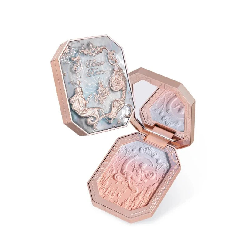 Blush em Pó com Efeito Degradê (Edição Limitada) – Flower Knows Moonlight Mermaid