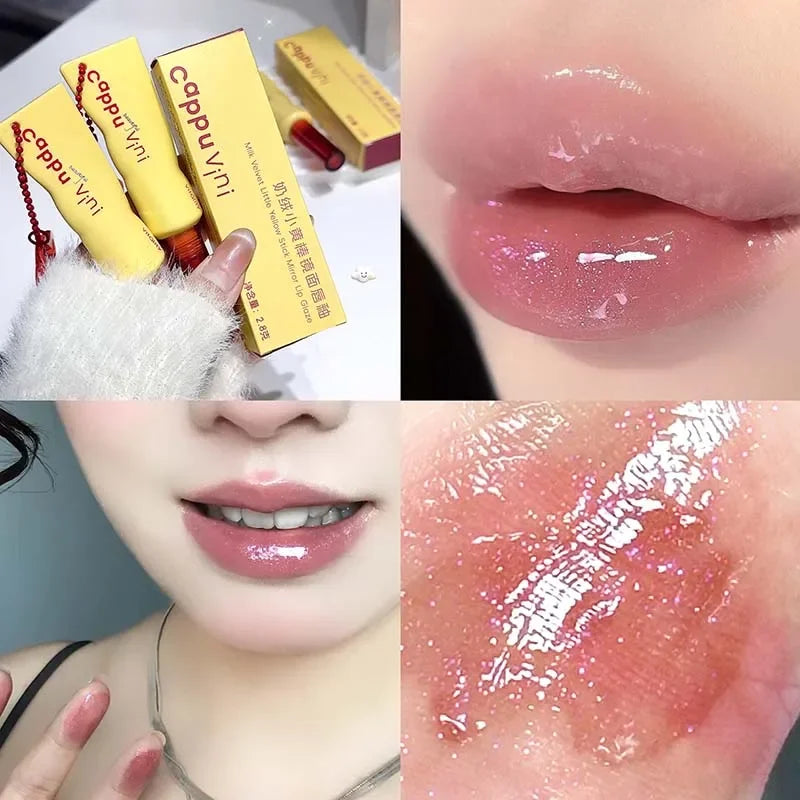 Mirror Water Liquid Lipstick Cappuvini – Gloss Espelhado com Efeito Jelly & Volume