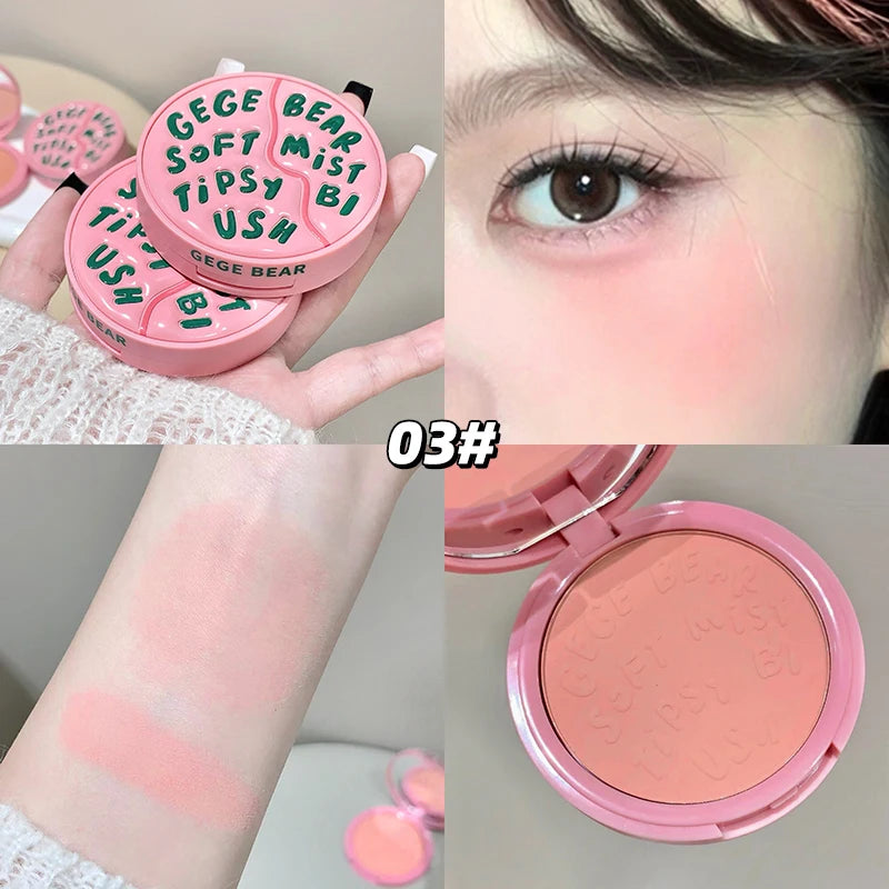 Gege Bear Vitality Blush Harry Potter Cake – Blush Natural com Cores Delicadas e Efeito Iluminador