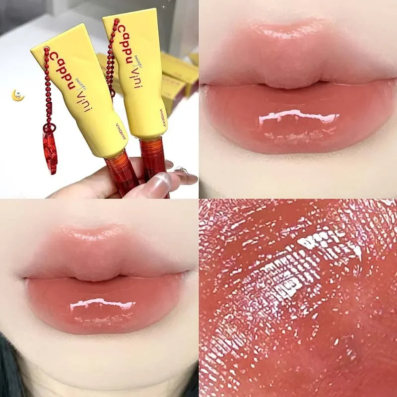 Mirror Water Liquid Lipstick Cappuvini – Gloss Espelhado com Efeito Jelly & Volume