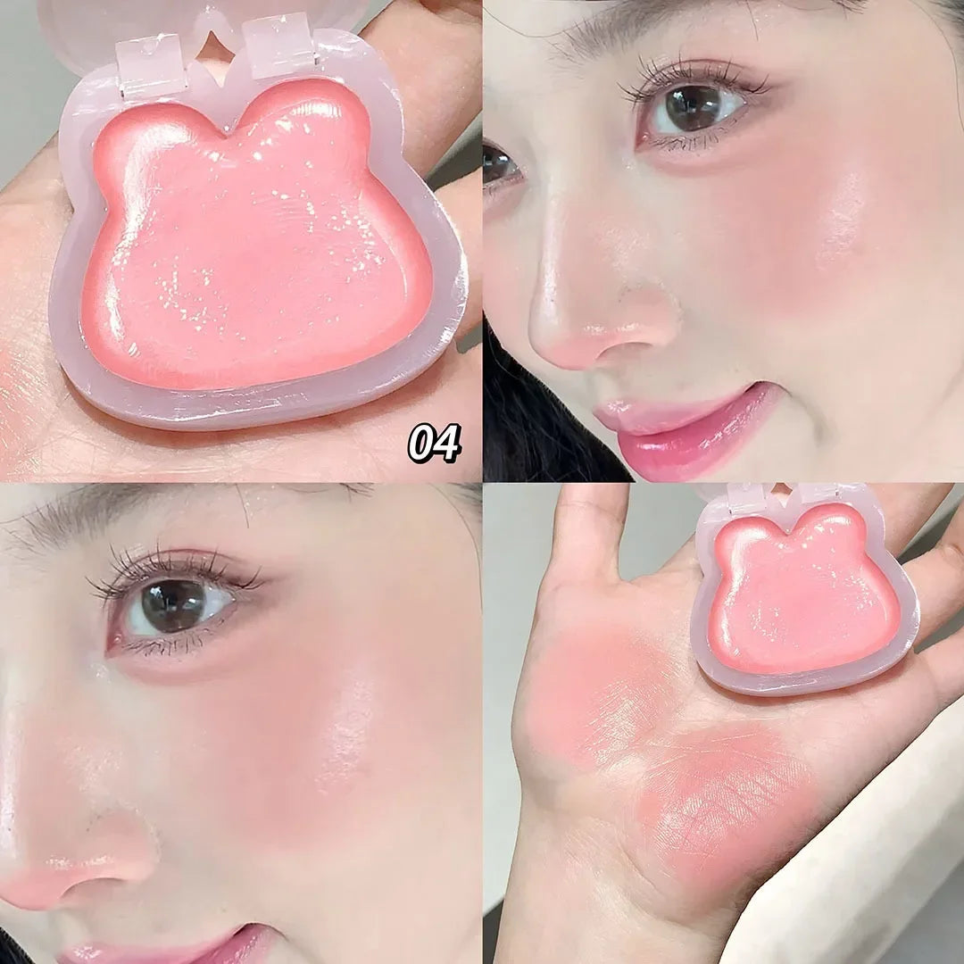 Blush Coelhinho Water Gloss – Multifuncional para Bochechas, Lábios e Olhos